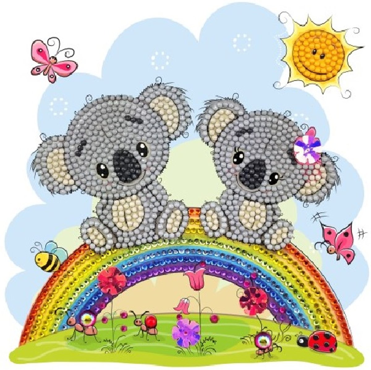 Crystal Card Kit | Diamond painting Koala